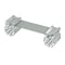 Prime-Line Door Stop, Flexible Stainless Steel Strap, Clear Rubber Retainers, For Doors Up To 3 in. 1 Set U 101101 - alternate 1